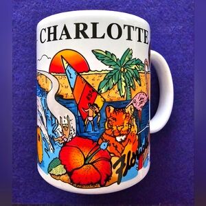 Florida Souvenir Mug w/name CHARLOTTE